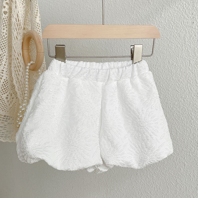 Baby Kid Girls Solid Color Shorts Wholesale 220328424