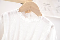 Load image into Gallery viewer, Baby Kid Girls Solid Color Lace Dresses Wholesale 22032850
