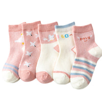 Load image into Gallery viewer, Baby Kid Unisex Flower Animals Cartoon Print Accessories Socks Wholesale 22032861
