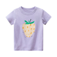 Load image into Gallery viewer, Baby Kid Girls Fruit Print T-Shirts Wholesale 22032874
