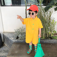 Load image into Gallery viewer, Baby Kid Unisex Solid Color Jumpsuits Wholesale 22032879
