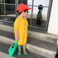 Load image into Gallery viewer, Baby Kid Unisex Solid Color Jumpsuits Wholesale 22032879
