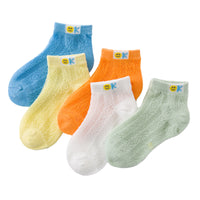 Load image into Gallery viewer, Baby Kid Unisex Striped Letters Cartoon Print Accessories Socks Wholesale 22032894
