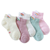 Load image into Gallery viewer, Baby Kid Unisex Striped Letters Cartoon Print Accessories Socks Wholesale 22032894
