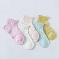 Load image into Gallery viewer, Baby Kid Unisex Striped Letters Cartoon Print Accessories Socks Wholesale 22032894
