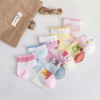 Load image into Gallery viewer, Baby Kid Unisex Striped Letters Cartoon Print Accessories Socks Wholesale 22032894
