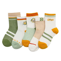 Load image into Gallery viewer, Baby Kid Unisex Striped Letters Cartoon Print Accessories Socks Wholesale 22032895
