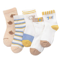 Load image into Gallery viewer, Baby Kid Unisex Striped Letters Cartoon Print Accessories Socks Wholesale 22032895
