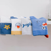 Load image into Gallery viewer, Baby Kid Unisex Striped Letters Cartoon Print Accessories Socks Wholesale 22032895
