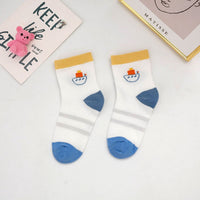 Load image into Gallery viewer, Baby Kid Unisex Striped Letters Cartoon Print Accessories Socks Wholesale 22032895
