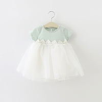 Load image into Gallery viewer, Baby Girls Bow Dresses Wholesale 22033007
