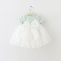 Load image into Gallery viewer, Baby Girls Bow Dresses Wholesale 22033007
