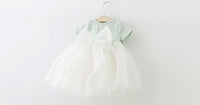 Load image into Gallery viewer, Baby Girls Bow Dresses Wholesale 22033007
