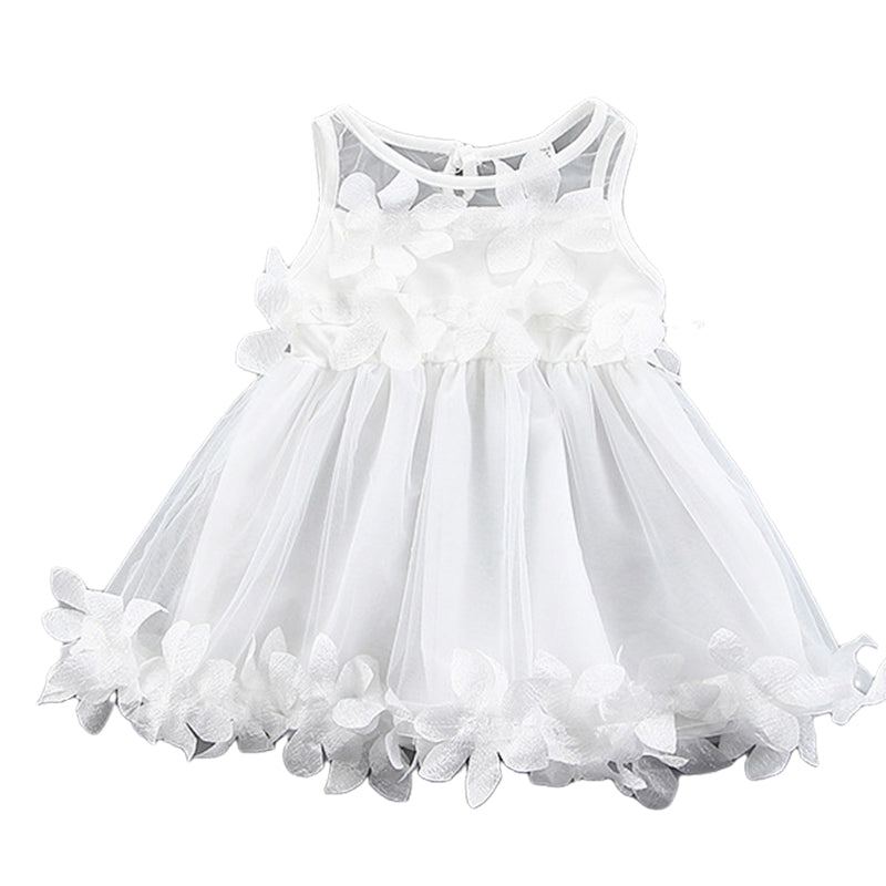 Baby Girls Flower Dresses Wholesale 22033008
