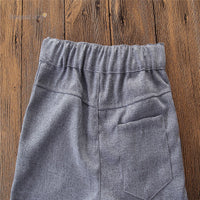 Load image into Gallery viewer, 3 Pieces Set Baby Kid Boys Solid Color Vests Waistcoats Bow Shirts And Trousers Wholesale 22033010
