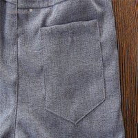 Load image into Gallery viewer, 3 Pieces Set Baby Kid Boys Solid Color Vests Waistcoats Bow Shirts And Trousers Wholesale 22033010
