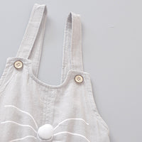 Load image into Gallery viewer, 2 Pieces Set Baby Kid Girls Cartoon Print T-Shirts And Jumpsuits Wholesale 220330116
