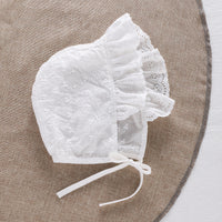 Load image into Gallery viewer, Baby Girls Solid Color Flower Lace Rompers Wholesale 220330117
