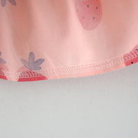 Load image into Gallery viewer, Baby Kid Girls Fruit Cartoon Print Dresses And Bag Wholesale 220330121
