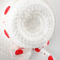 Load image into Gallery viewer, Baby Kid Girls Polka dots Bow Dresses And Hats Wholesale 220330128
