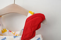 Load image into Gallery viewer, Baby Kid Girls Flower Polka dots Cartoon Print Dresses And Hats Wholesale 220330140
