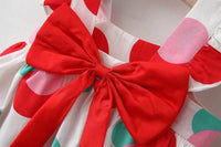 Load image into Gallery viewer, Baby Kid Girls Polka dots Bow Print Dresses And Hats Wholesale 220330143
