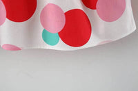 Load image into Gallery viewer, Baby Kid Girls Polka dots Bow Print Dresses And Hats Wholesale 220330143

