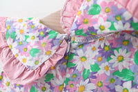 Load image into Gallery viewer, Baby Girls Flower Print Dresses Wholesale 220330149
