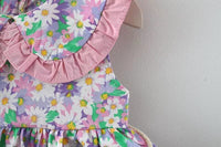 Load image into Gallery viewer, Baby Girls Flower Print Dresses Wholesale 220330149
