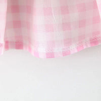 Load image into Gallery viewer, Baby Girls Checked Bow Dresses Accessories Hats Wholesale 220330151
