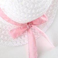 Load image into Gallery viewer, Baby Girls Checked Bow Dresses Accessories Hats Wholesale 220330151
