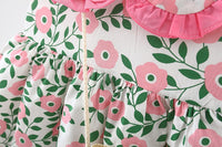 Load image into Gallery viewer, Baby Girls Flower Bow Print Dresses Bag Wholesale 220330156
