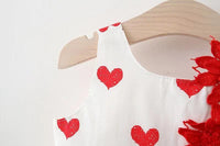 Load image into Gallery viewer, 2 Pieces Set Baby Girls Fruit Love heart Hats And Dresses Wholesale 220330172
