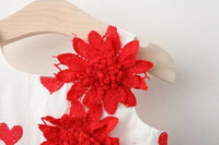 Load image into Gallery viewer, 2 Pieces Set Baby Girls Fruit Love heart Hats And Dresses Wholesale 220330172
