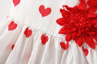 Load image into Gallery viewer, 2 Pieces Set Baby Girls Fruit Love heart Hats And Dresses Wholesale 220330172
