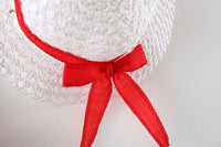 Load image into Gallery viewer, 2 Pieces Set Baby Girls Bow Hats And Checked Dresses Wholesale 220330174
