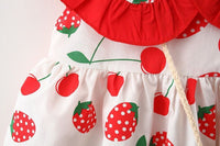Load image into Gallery viewer, Baby Girls Fruit Dresses Wholesale 220330177
