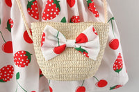 Load image into Gallery viewer, Baby Girls Fruit Dresses Wholesale 220330177
