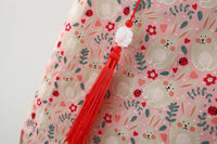 Load image into Gallery viewer, Baby Girls Flower Checked Print Dresses Wholesale 220330186
