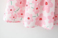 Load image into Gallery viewer, Baby Girls Flower Bow Print Dresses Wholesale 220330193
