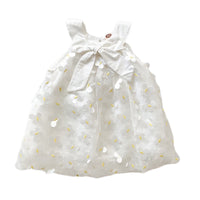Load image into Gallery viewer, Baby Kid Girls Solid Color Bow Dresses Wholesale 220330197
