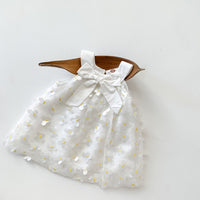 Load image into Gallery viewer, Baby Kid Girls Solid Color Bow Dresses Wholesale 220330197
