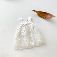 Load image into Gallery viewer, Baby Kid Girls Solid Color Bow Dresses Wholesale 220330197
