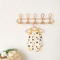 Load image into Gallery viewer, Baby Unisex Striped Letters Fruit Expression Print Rompers Wholesale 220330206
