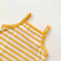 Load image into Gallery viewer, Baby Unisex Striped Letters Fruit Expression Print Rompers Wholesale 220330206
