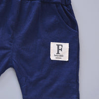 Load image into Gallery viewer, 2 Pieces Set Baby Kid Boys Cartoon Print Shirts And Solid Color Shorts Wholesale 220330211
