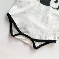 Load image into Gallery viewer, Baby Unisex Animals Cartoon Print Rompers And Hats Wholesale 220330215
