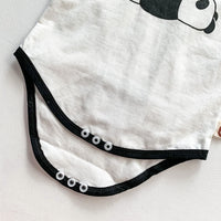 Load image into Gallery viewer, Baby Unisex Animals Cartoon Print Rompers And Hats Wholesale 220330215
