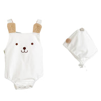 Load image into Gallery viewer, Baby Unisex Cartoon Print Rompers Hats Wholesale 220330247
