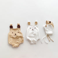 Load image into Gallery viewer, Baby Unisex Cartoon Print Rompers Hats Wholesale 220330247
